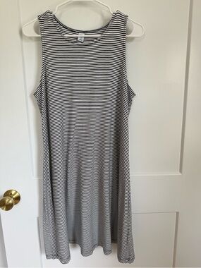 Black & White Striped Dress